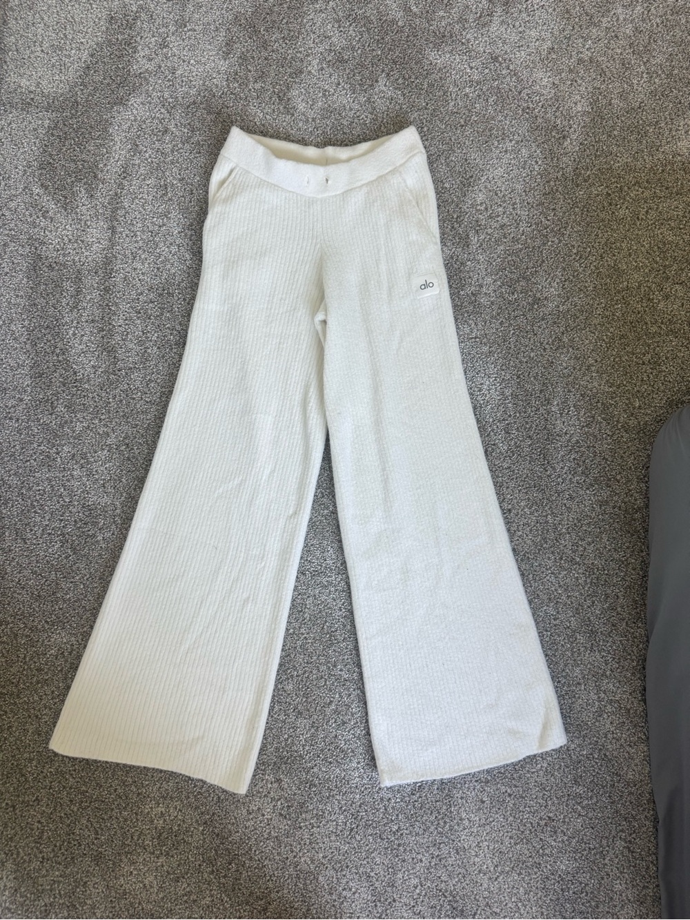 Snuggle Up Sweater High-Wast Wide Leg Pants - Picture 3 of 7